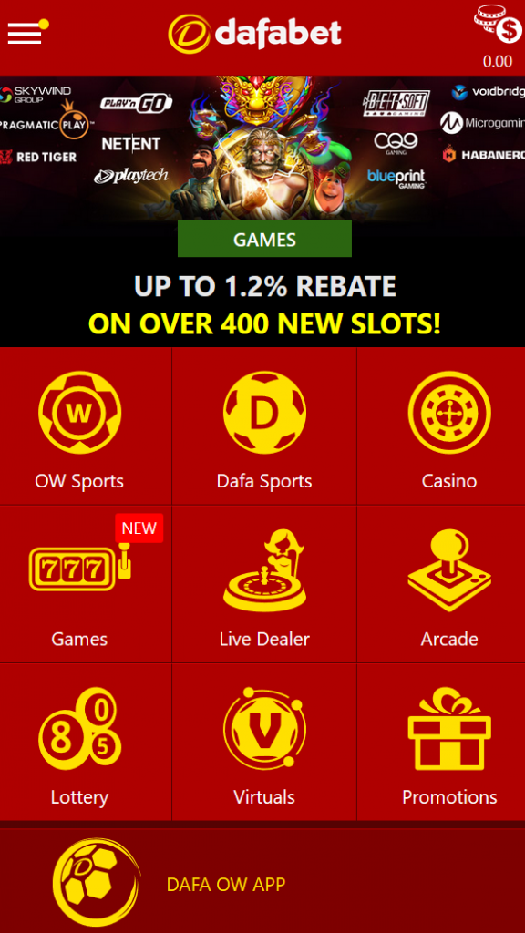 Dafabet online casino