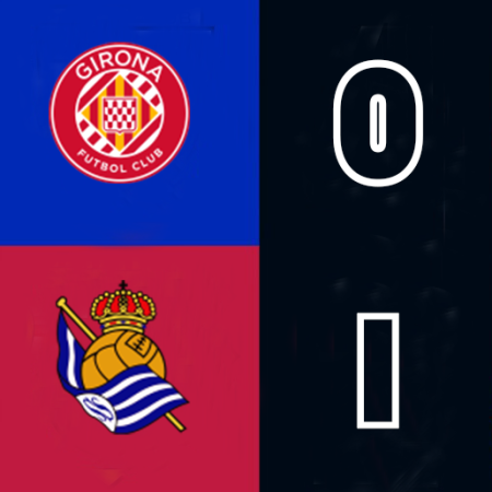 Girona vs Real Sociedad: La Liga Match Highlights (0-1)