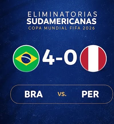 World Cup Qualifiers Brazil vs Peru 4-0 Highlights