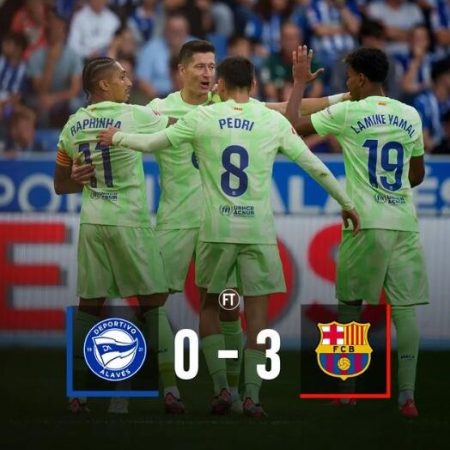 LALIGA 2024/25 ALAVÉS 0 vs 3 FC Barcelona Highlights