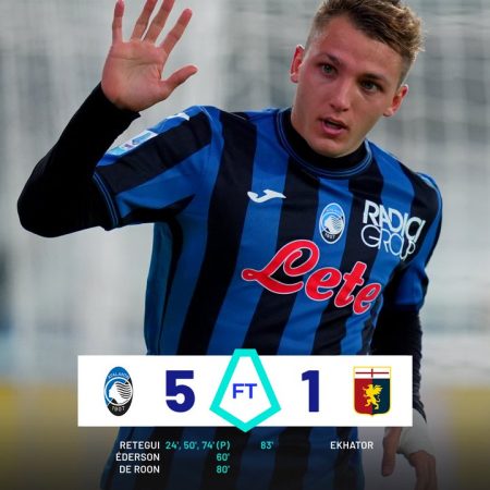 Serie a atalanta-genoa 5-1 highlights