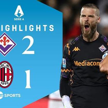 Serie a 2024/25 fiorentina-milan 2-1 highlights