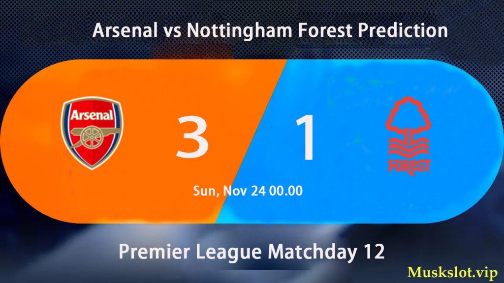 Arsenal vs Nottingham Forest Prediction