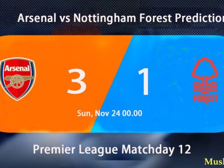 Arsenal vs Nottingham Forest Prediction | Premier League Matchday 12