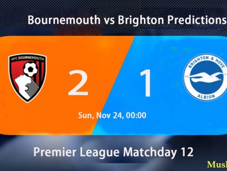 Bournemouth vs Brighton Predictions |Premier League Matchday 12