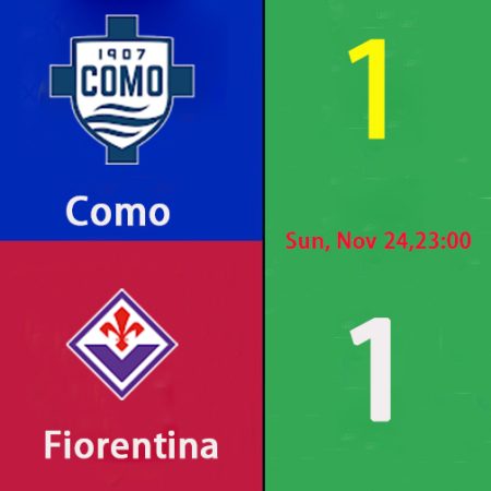 Como vs Fiorentina Prediction Serie A Sun, Nov 24,23:00