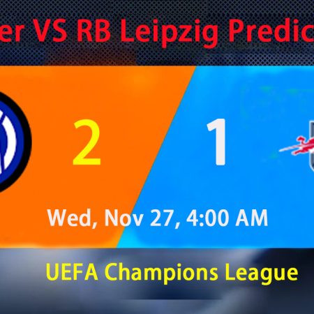 Inter VS RB Leipzig Predictions UEFA Champions League