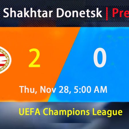 PSV vs Shakhtar Donetsk Predictions