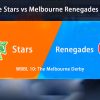 Melbourne Stars vs Melbourne Renegades Prediction | WBBL 10: The Melbourne Derby