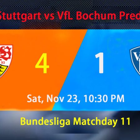 VfB Stuttgart vs VfL Bochum Predictions Bundesliga Matchday 11