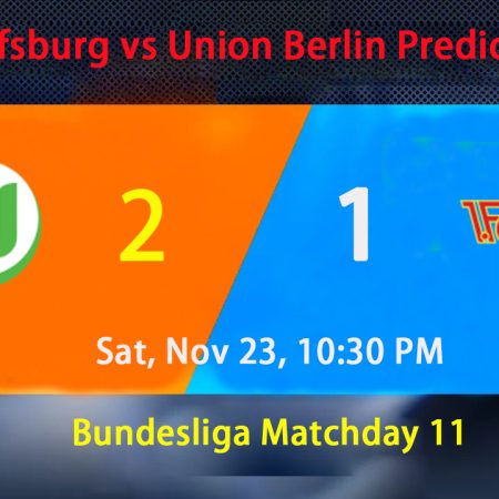 Wolfsburg vs Union Berlin Predictions Bundesliga Matchday 11