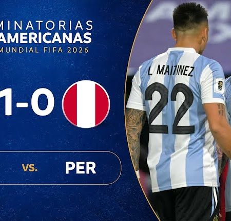 Argentina 1-0 Peru Video Highlights Match Review