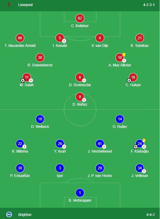 LINEUPS