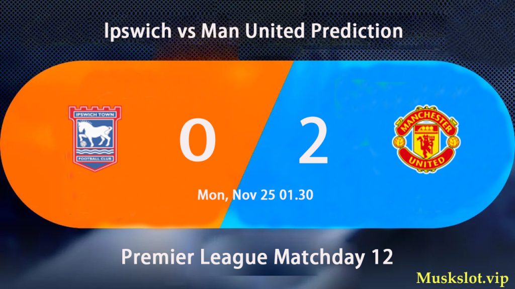 lpswich Town vs Man United Prediction |Premier League Matchday 12