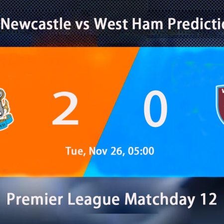 Newcastle vs West Ham Prediction Premier League Matchday 12