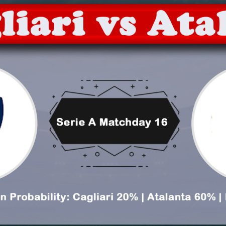 Cagliari vs Atalanta Serie A Predictions & Preview for Matchday 16