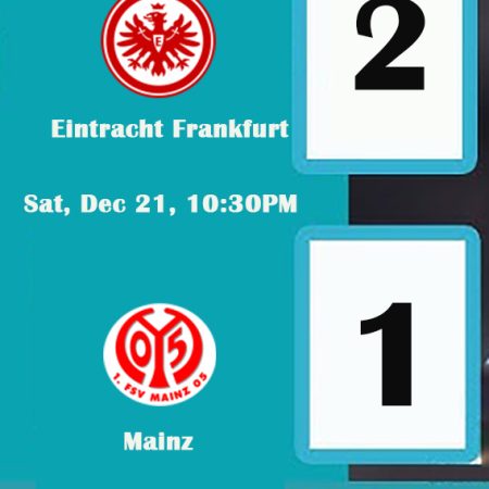 Eintracht Frankfurt vs Mainz: Bundesliga Matchday 15 Preview, Predictions & Analysis