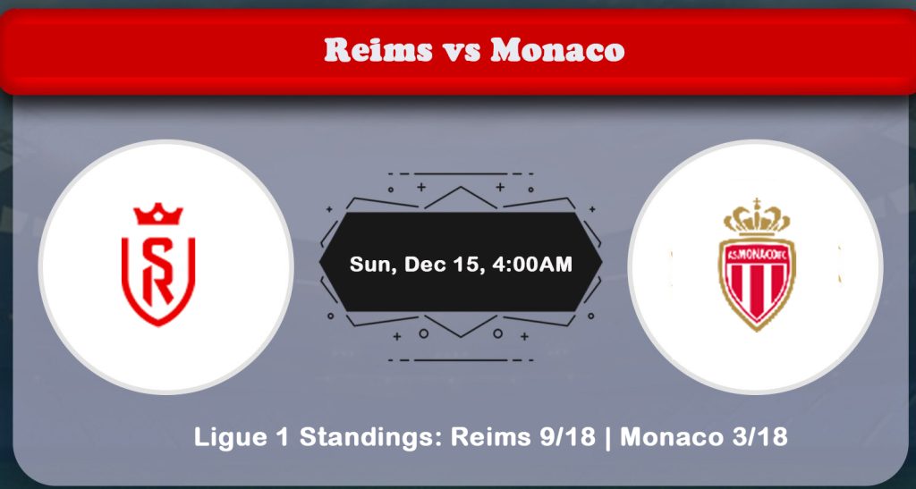 Reims vs Monaco
