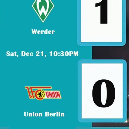 Werder Bremen vs Union Berlin Bundesliga Predictions & Preview (Matchday 15)